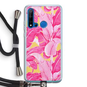Pink Banana: Huawei P20 Lite (2019) Transparant Hoesje met koord