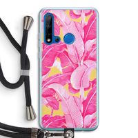 Pink Banana: Huawei P20 Lite (2019) Transparant Hoesje met koord