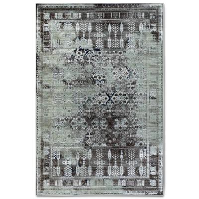Vloerkleed Agnes - Mintgroen maat: 280x190cm - materiaal: Polyester - Dekbed-Discounter.nl