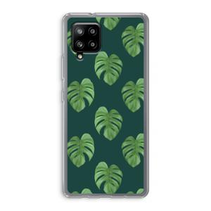 Monstera leaves: Samsung Galaxy A42 5G Transparant Hoesje