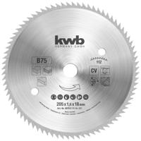 kwb 587511 Cirkelzaagblad 205 x 18 mm 1 stuk(s)