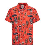 King Kerosin Rock 'N' Roll Shirt Red-3XL