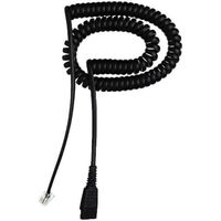 Jabra 01.01.8800 Telefoonheadset kabel 2.00 m Zwart - thumbnail