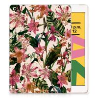 Apple iPad 10.2 | iPad 10.2 (2020) | 10.2 (2021) | Siliconen hoesje | Flowers