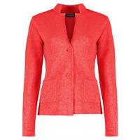 Bloomings - Rood | Dames | Vest | Rood | M | regular | Kamst mode
