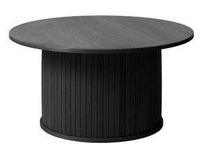 Nova salontafel Uniek Ø90 - zwart