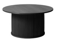 Nova salontafel Uniek Ø90 - zwart