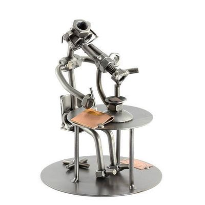 Bioloog / Patholoog anatoom met microscoop