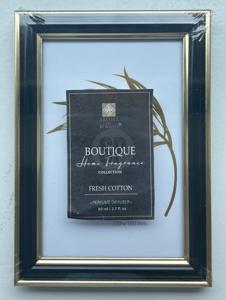 Fotolijst kunststof zwart/goud 15x20cm