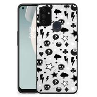 Telefoonhoesje OnePlus Nord N100 Silver Punk Telefoonhoesje OnePlus Nord N100 Silver Punk