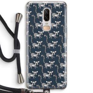Makis: OnePlus 6 Transparant Hoesje met koord