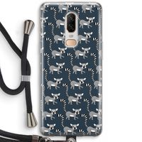 Makis: OnePlus 6 Transparant Hoesje met koord