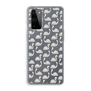 Zwanen: OnePlus 9 Pro Transparant Hoesje