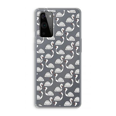Zwanen: OnePlus 9 Pro Transparant Hoesje