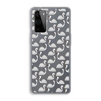 Zwanen: OnePlus 9 Pro Transparant Hoesje