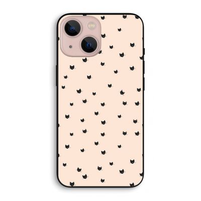 Kleine kattenkopjes: iPhone 13 mini Biologisch afbreekbaar hoesje