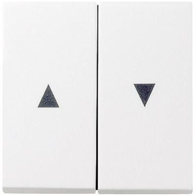 GIRA 029403 Jaloezie-schakelaar Afdekking System 55, Standaard 55, E2, Event, Event Clear, Event Opaque, Esprit, ClassiX Zuiver wit glanzend 1 stuk(s)