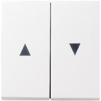 GIRA 029403 Jaloezie-schakelaar Afdekking System 55, Standaard 55, E2, Event, Event Clear, Event Opaque, Esprit, ClassiX Zuiver wit glanzend 1 stuk(s)