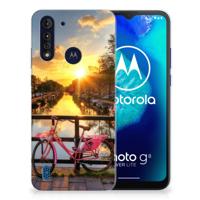 Motorola Moto G8 Power Lite | Silliconen Back Cover | Amsterdamse Grachten