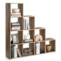 Open boekenkast met meerdere vakken