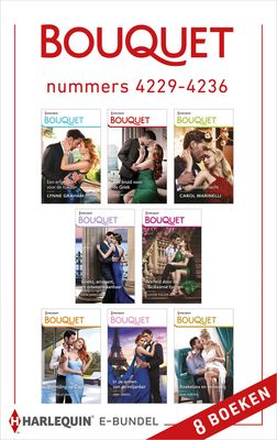Bouquet e-bundel nummers 4229 - 4236 - Lynne Graham, Kali Anthony, Carol Marinelli, Julia James, Louise Fuller, Chantelle Shaw, Abby Green, Jane Porter - ebook
