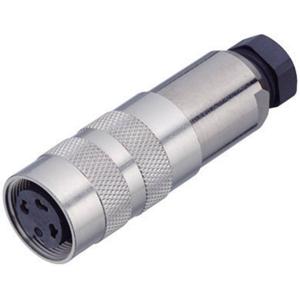 binder 99-5110-15-04 Ronde connector Koppeling, recht Totaal aantal polen: 4 Serie (ronde connectors): 423 1 stuk(s)