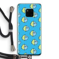 Visjes: Huawei Mate 20 Pro Transparant Hoesje met koord