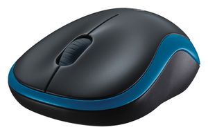 Logitech M185 Blauw Draadloze Muis