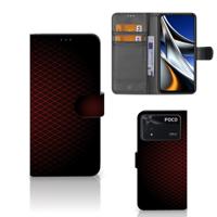 Xiaomi Poco X4 Pro 5G | Telefoon Hoesje | Geruit Rood