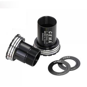 Cema Bracketas BB386 SRAM DUB-RVS-zwart