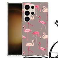 Samsung Galaxy S24 Ultra Case Anti-shock Flamingo