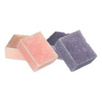 Ideas4seasons Amberblokjes/geurblokjes - lavendel en roos - 6x stuks - huisparfum - Amberblokjes - thumbnail