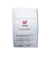 MonthlyCup Cleaning tablets voor menstruatiecups