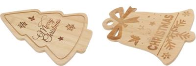 Serving Plate Bamboo 2ass - Nampook