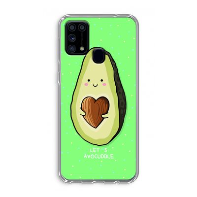 Avocuddle: Samsung Galaxy M31 Transparant Hoesje
