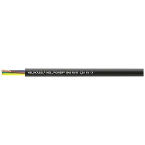 Helukabel HELUPOWER® 1000 RV-K Aansluitkabel 3 G 1.50 mm² Zwart 11003800-500 500 m