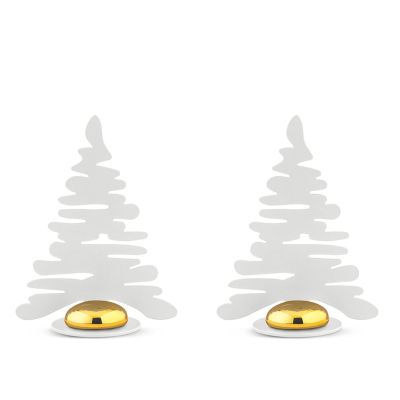 Alessi BARK for Christmas Tree set place markers wit (2)