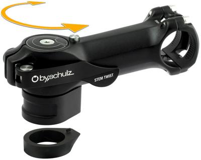 By,schulz Stem by.schulzstem twist sds" 105/31,8mm,alu,black