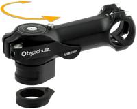 By,schulz Stem stem twist sds" 90/31,8mm,alu,black
