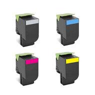 Huismerk Lexmark CS317 Toners Multipack (zwart en 3 kleuren)
