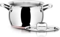 Giannini Kookpan met Deksel - LaBond - Koperen bodem - Ø 19.5 cm / 3,4L Giannini Kookpan met Deksel - LaBond - Koperen bodem - Ø 19.5 cm / 3,4L