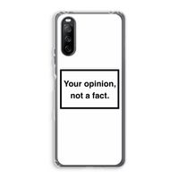Your opinion: Sony Xperia 10 III Transparant Hoesje