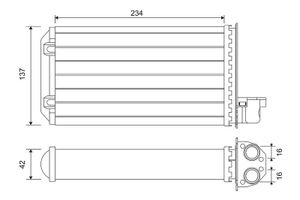 Kachel radiateur 883965
