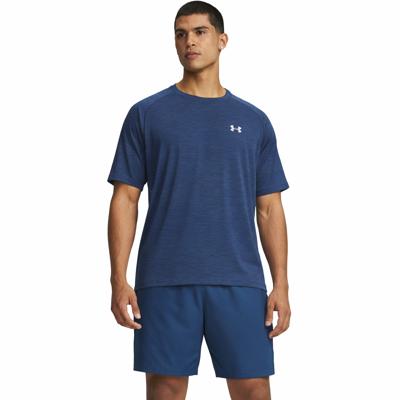 Under Armour Tech Textured Woven Trainingsset Donkerblauw Wit