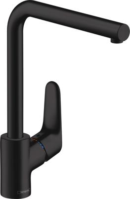 Hansgrohe Focus M41 ééngreeps keukenmengkraan 280, mat zwart