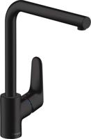Hansgrohe Focus M41 ééngreeps keukenmengkraan 280, mat zwart