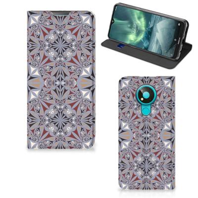 Nokia 3.4 | Standcase | Flower Tiles