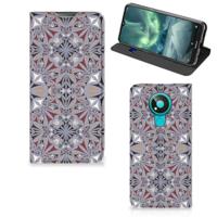Nokia 3.4 | Standcase | Flower Tiles