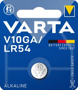 Varta Alkaline Knoopcel Batterij LR54 | 1.5 V | 70 mAh | 2 stuks - VARTA-V10GA VARTA-V10GA