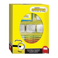 Multiprint Minions stempelset met 4 stempels